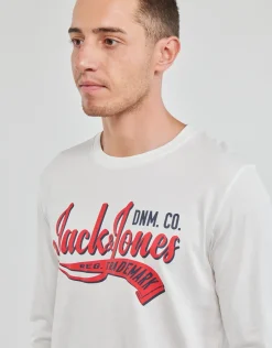 Jack & Jones - JJELOGO TEE LS O-NECK 2 COL AW23 SN