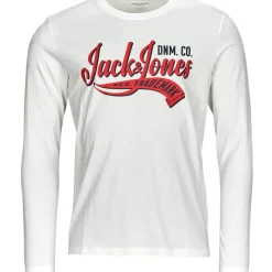 Jack & Jones - JJELOGO TEE LS O-NECK 2 COL AW23 SN