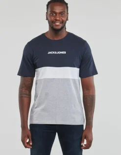 Jack & Jones - JJEREID BLOCKING TEE SS
