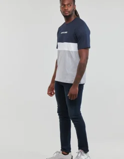 Jack & Jones - JJEREID BLOCKING TEE SS