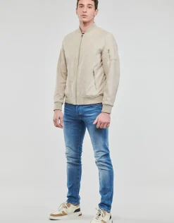 Jack & Jones - JJEROCKY FAUX SUEDE BOMBER