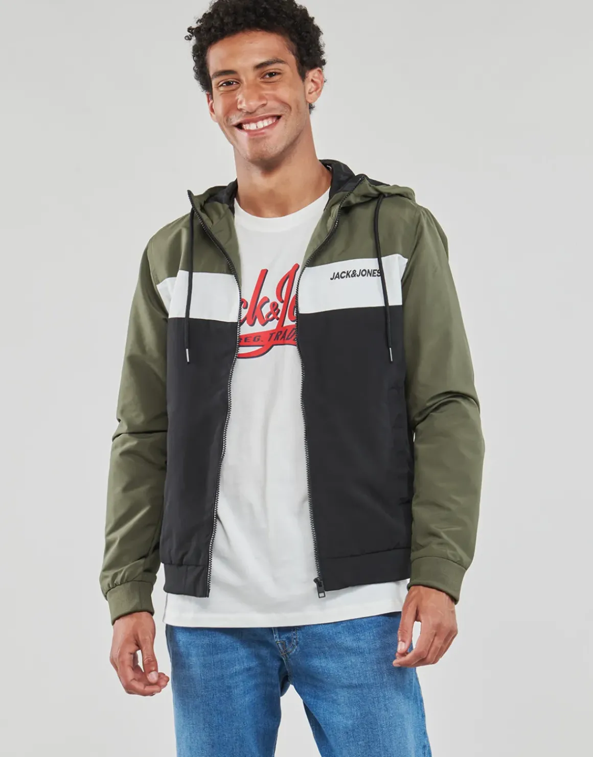 Jack & Jones - JJERUSH HOOD BOMBER
