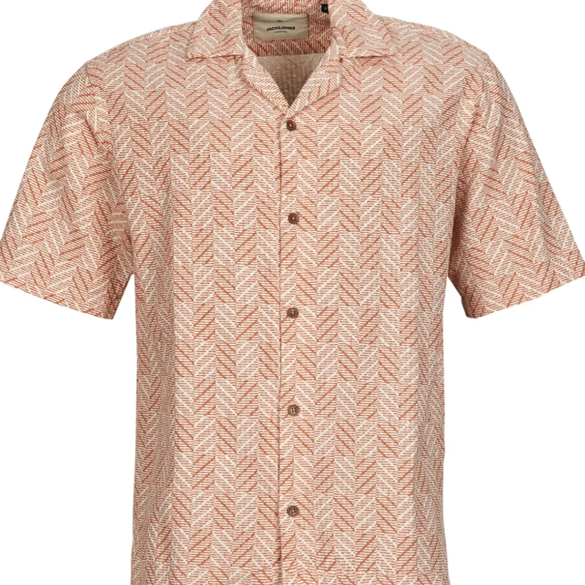 Jack & Jones - JPRBLUVINCENT PRINT RESORT S/S SHIRT SN