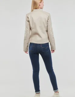 JDY - EMILY FAUX LEATHER JACKET