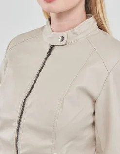 JDY - EMILY FAUX LEATHER JACKET