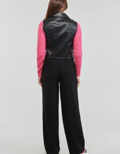 JDY - JDYNEWETTA FAUX LEATHER WAISTC. OTW SIE