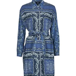 Liu Jo - ABITO CAMICIA DEN.BLUE PRINTS WASH