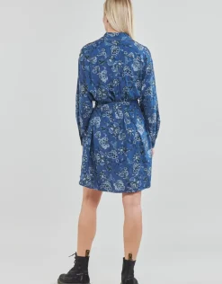 Liu Jo - ABITO CAMICIA DEN.BLUE PRINTS WASH