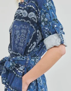 Liu Jo - ABITO CAMICIA DEN.BLUE PRINTS WASH