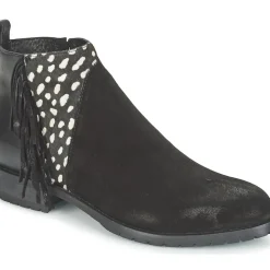 Meline - VELOURS NERO PLUME NERO