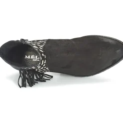 Meline - VELOURS NERO PLUME NERO
