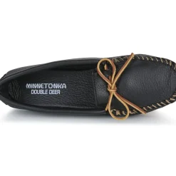 Minnetonka - DOUBLE DEERSKIN SOFTSOLE