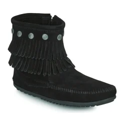 Minnetonka - DOUBLE FRINGE SIDE ZIP BOOT