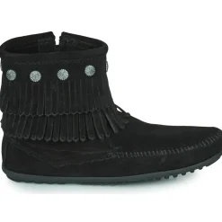 Minnetonka - DOUBLE FRINGE SIDE ZIP BOOT