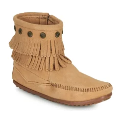 Minnetonka - DOUBLE FRINGE SIDE ZIP BOOT