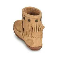 Minnetonka - DOUBLE FRINGE SIDE ZIP BOOT