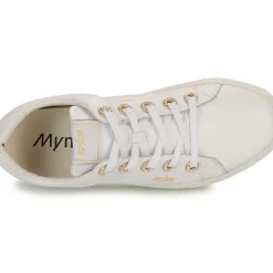 Myma - 7620MY00-CUIR-BLANC-ARGENT