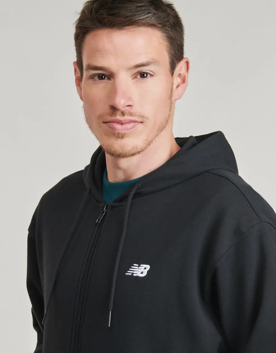 New Balance - Sport Essentials Logo French Terry Full Zip