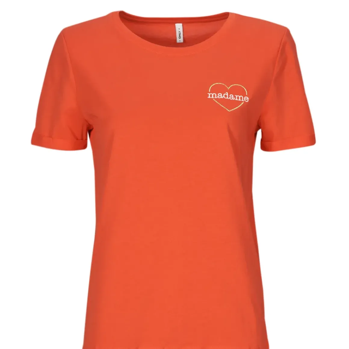 Only - ONLBEATE LIFE S/S HEART TOP CS JRS