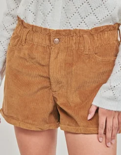 Only - ONLCUBA-FLORA HW PB CORD SHORTS PNT