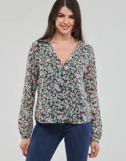Only - ONLDANIELLE FR L/S V-NECK LUREX TOP PTM