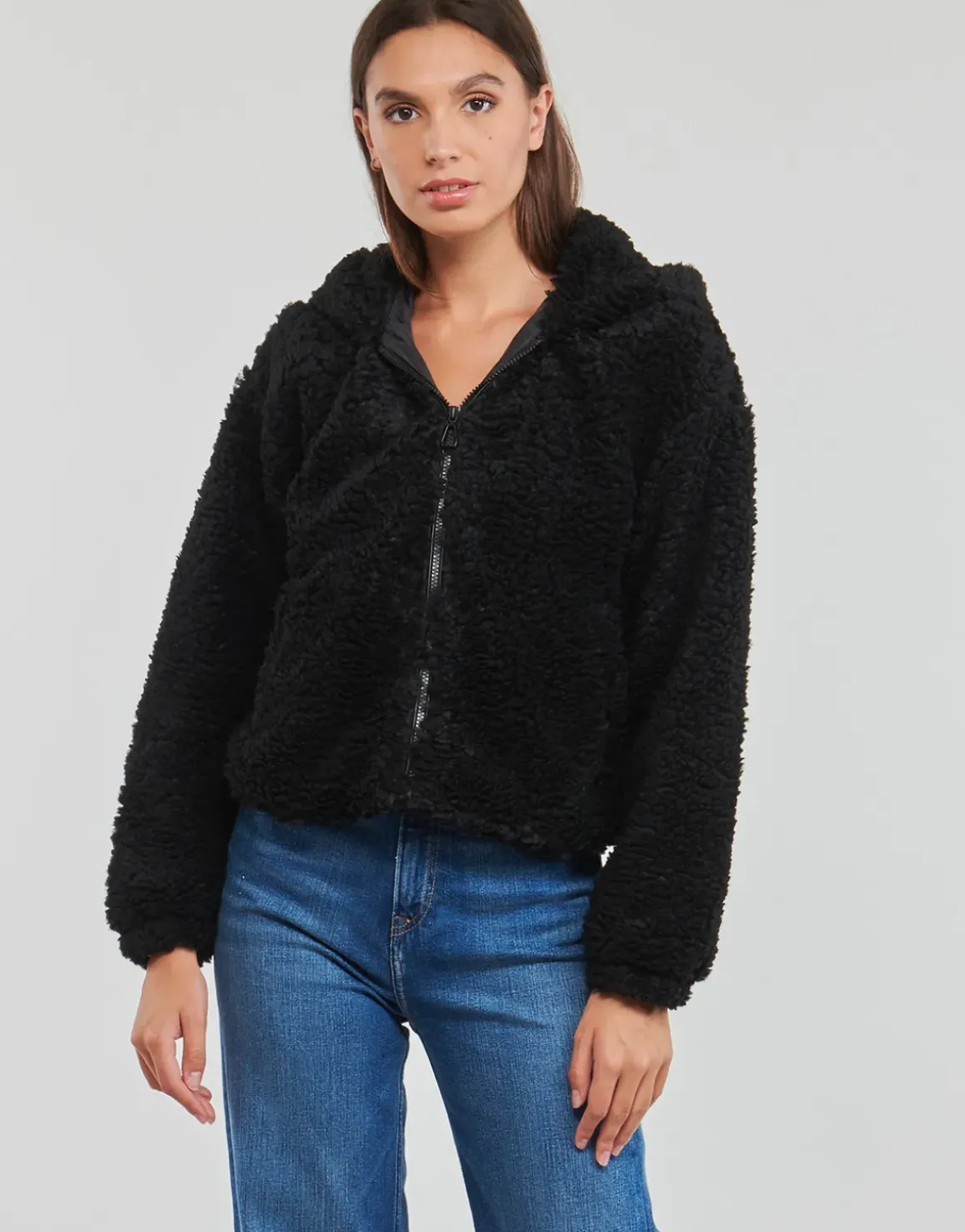 Only - ONLELLIE SHERPA HOODED JACKET CC OTW