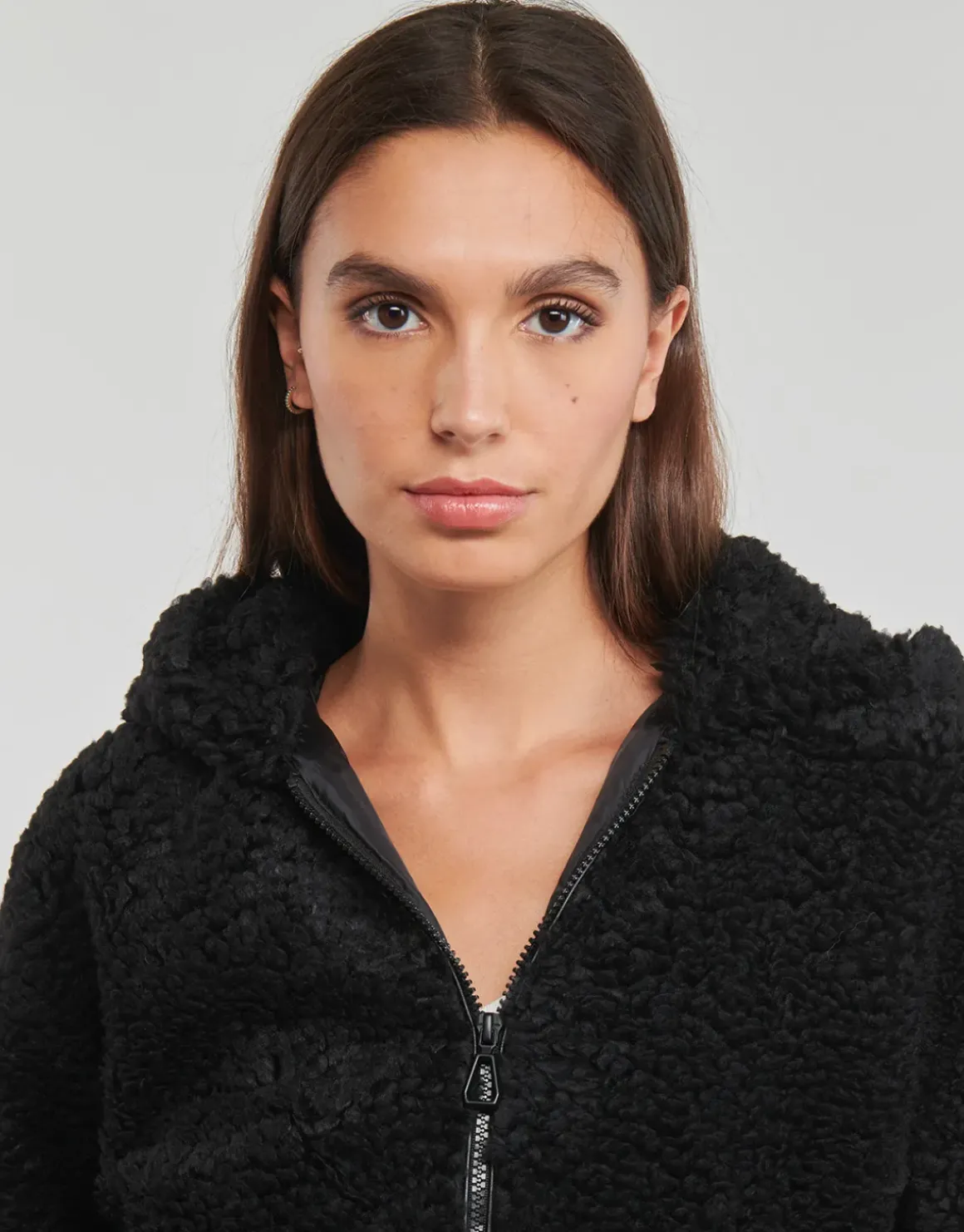 Only - ONLELLIE SHERPA HOODED JACKET CC OTW