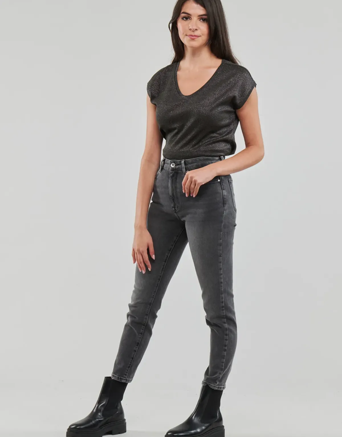 Only - ONLEMILY STRETCH HW ST AK DNM CRO614