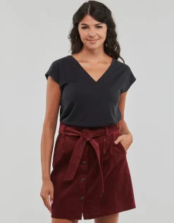 Only - ONLFREE S/S MODAL V-NECK TOP JRS