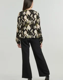 Only - ONLJESSIE FR L/S BUTTON TOP CS PTM