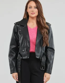Only - ONLLOUIE FAUX LEAHTER BIKER OTW