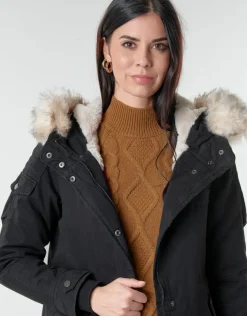 Only - ONLMAY FUR CANVAS PARKA  CC OTW