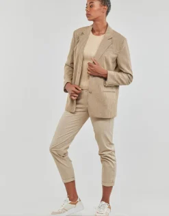 Only - ONLMOLLY L/S OVS CHECK BLAZER TLR