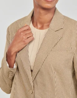 Only - ONLMOLLY L/S OVS CHECK BLAZER TLR