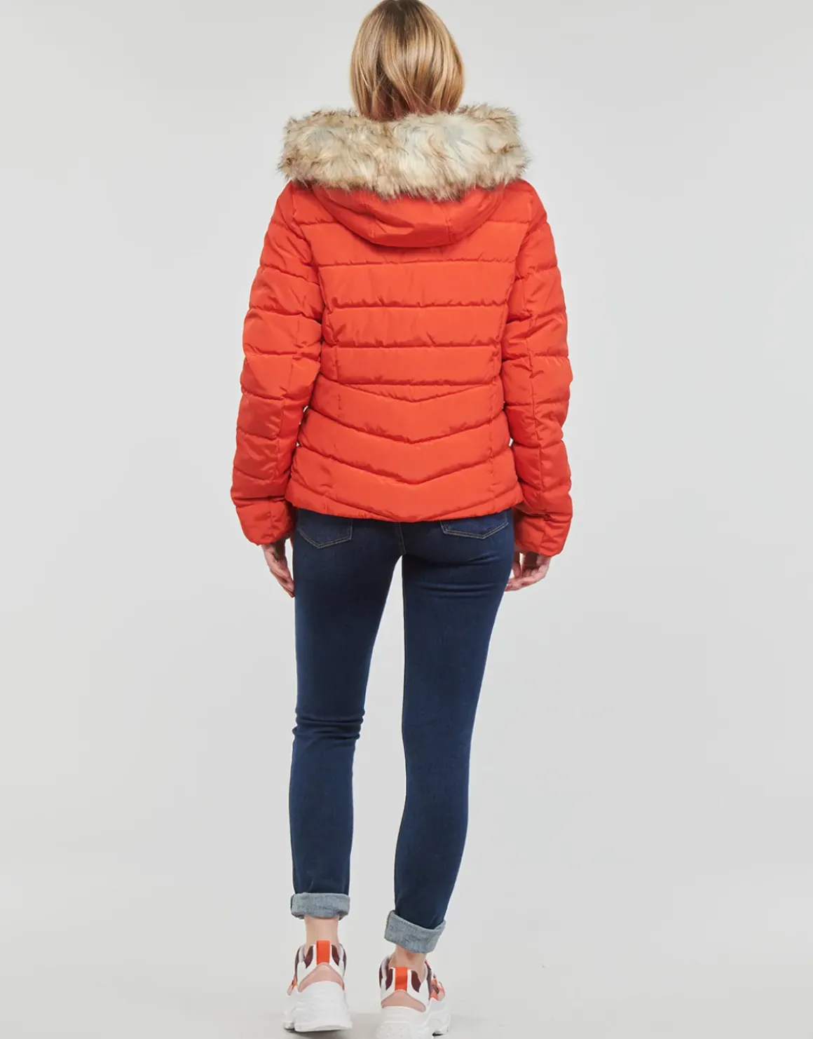 Only - ONLNEWELLAN QUILTED HOOD JACKET CC OTW