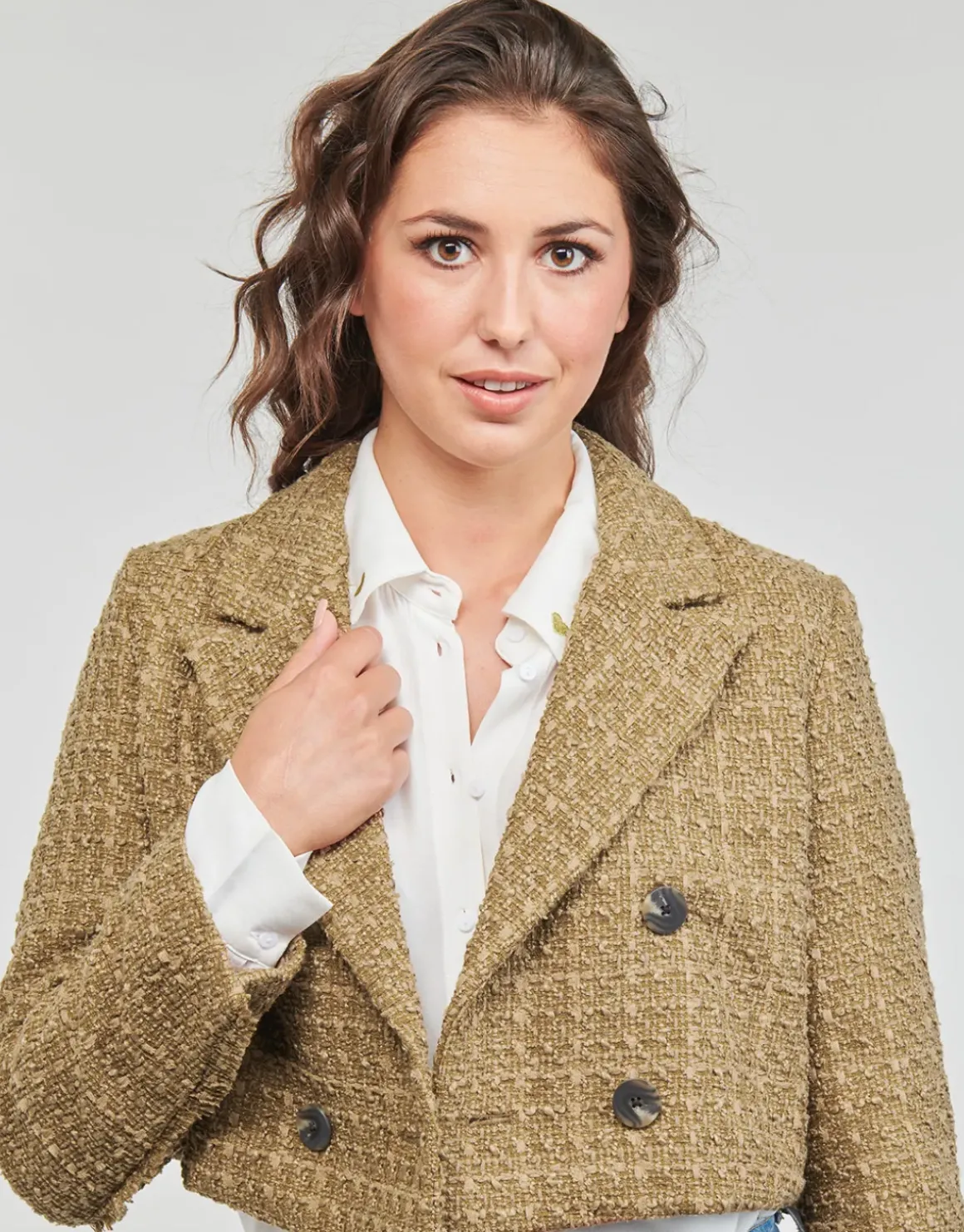 Only - ONLNEWKENNEDY BOUCLE BLAZER OTW