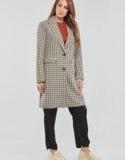 Only - ONLNORMA ASTRID CHECK COAT CC OTW
