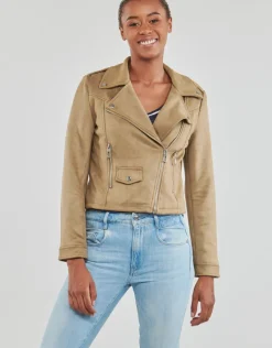 Only - ONLSCOOTIE FAUX SUEDE BIKER JACKET OTW