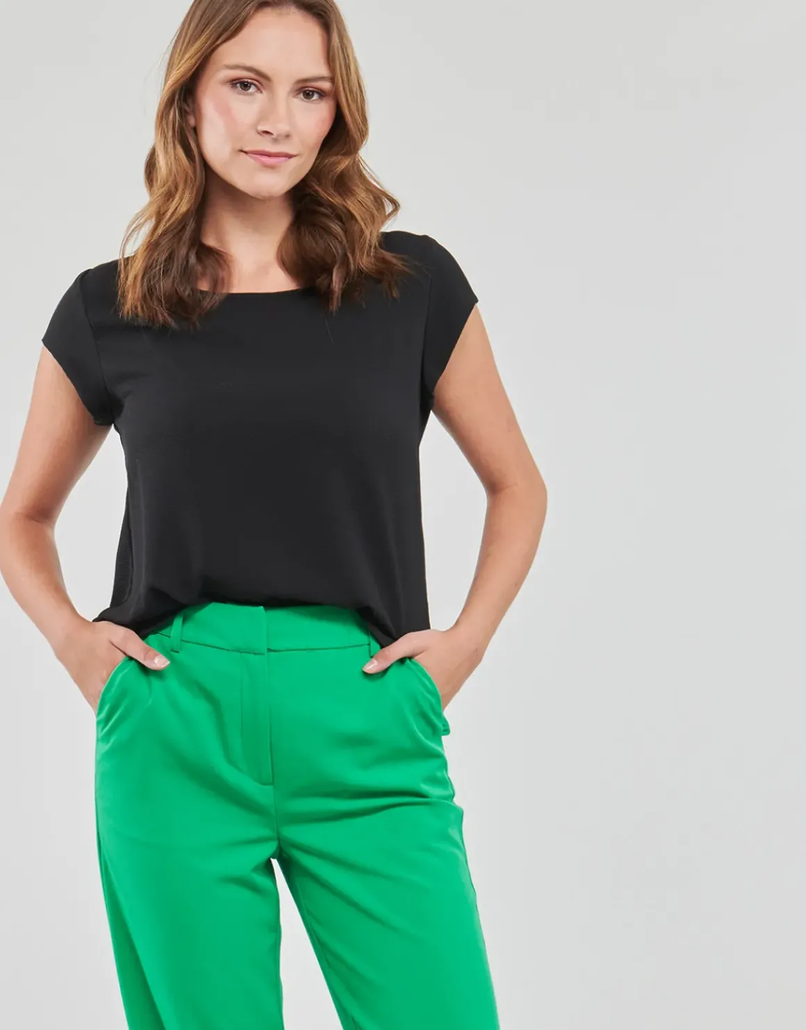Only - ONLVIC S/S SOLID TOP PTM