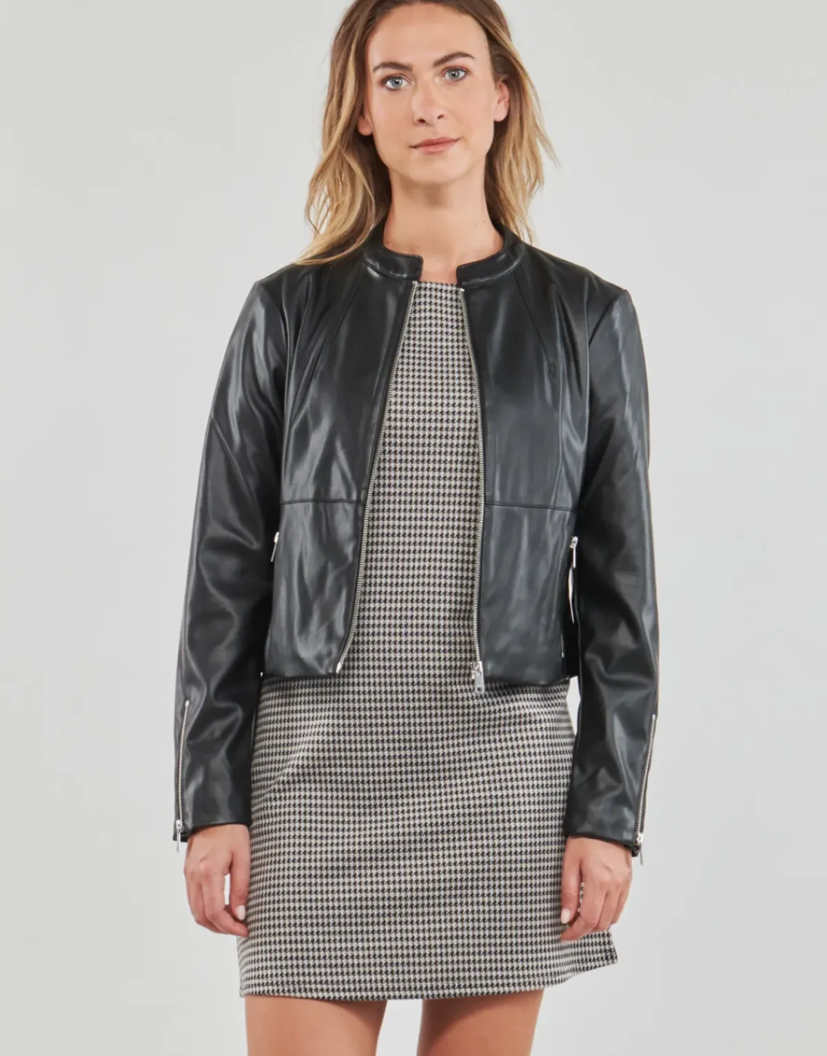 Only - ONLVICS FAUX LEATHER JACKET OTW