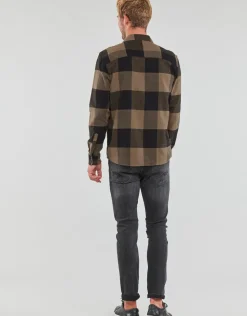 Only & Sons  - ONSMILO LS CHECK OVERSHIRT
