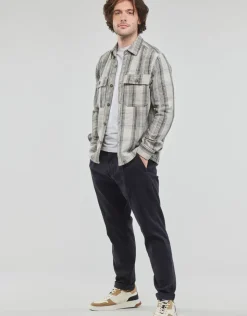 Only & Sons  - ONSSCOTT LS CHECK FLANNEL OVERSHIRT 4162
