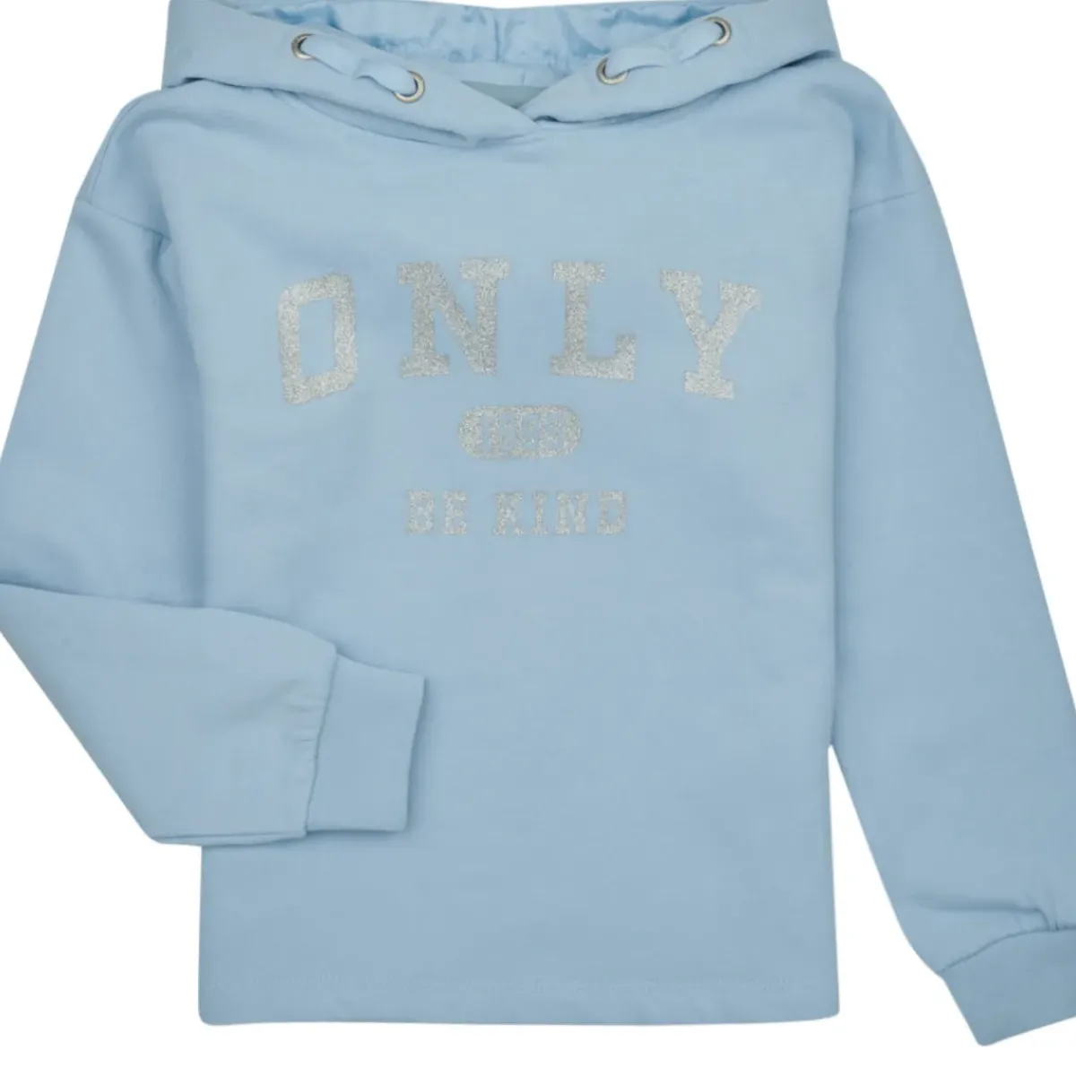 Only - KOGWENDY L/S LOGO HOOD CP SWT