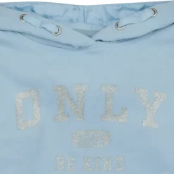 Only - KOGWENDY L/S LOGO HOOD CP SWT
