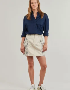 Pepe jeans - MINI SKIRT HW PAISLEY
