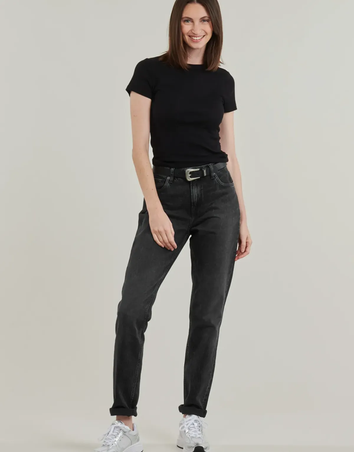 Pepe jeans - TAPERED JEANS HW