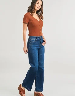 Pepe jeans - WIDE LEG JEANS UHW