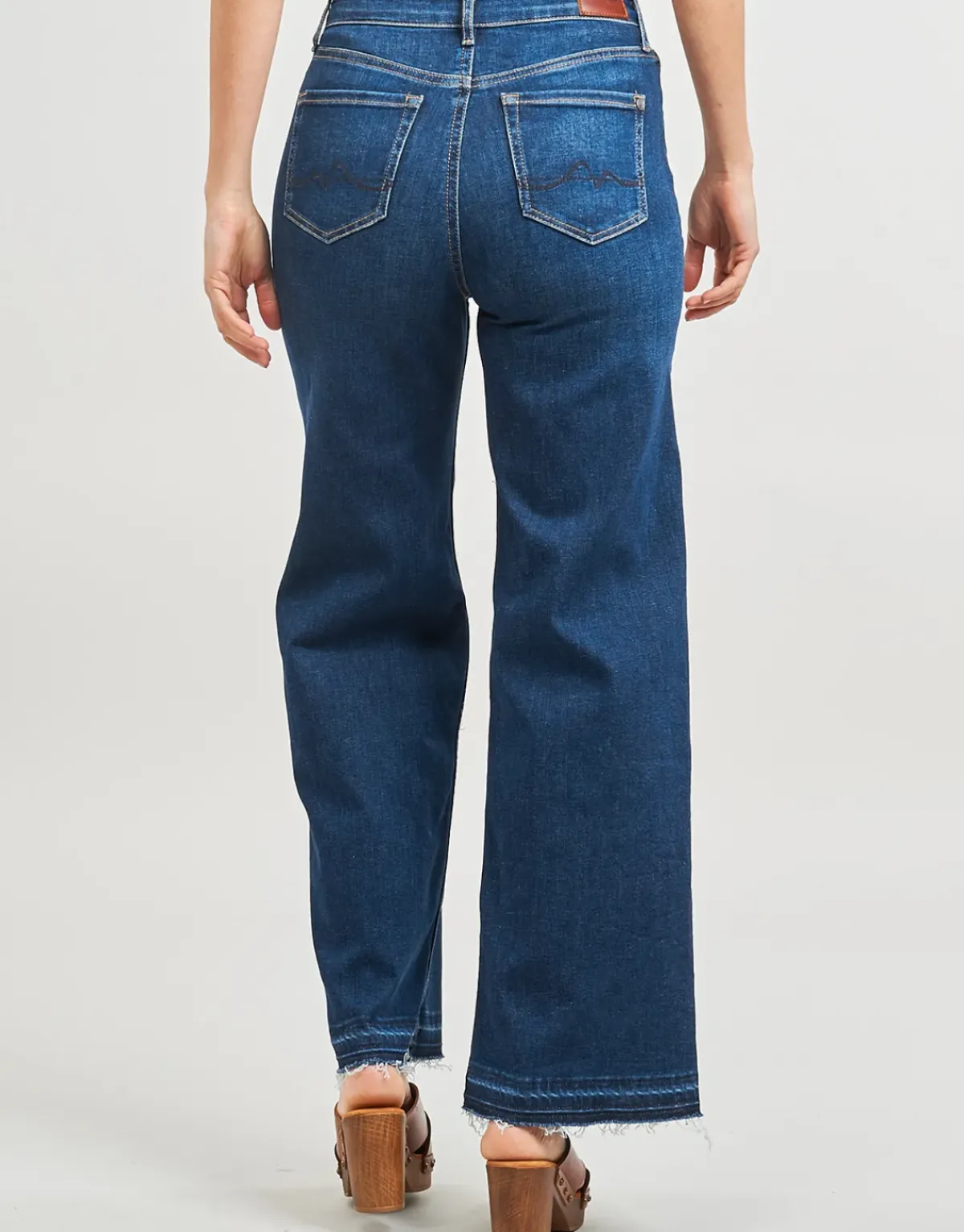 Pepe jeans - WIDE LEG JEANS UHW