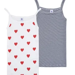 Petit Bateau - LOT X2 DEBARDEUR