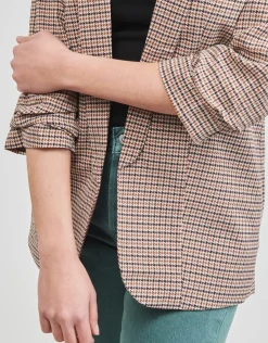 Pieces - PCBOSS 3/4 PRINTED BLAZER